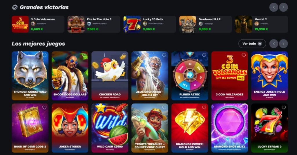 Betonred Casino Juegos