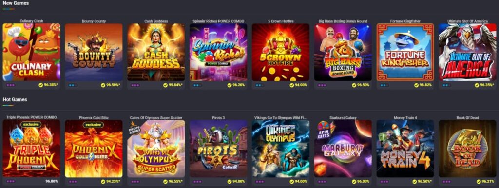 Coolbet Casino Juegos