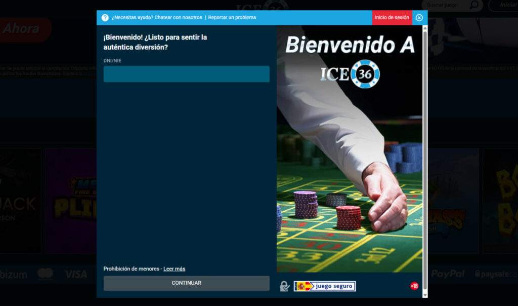Ice36 Casino Login