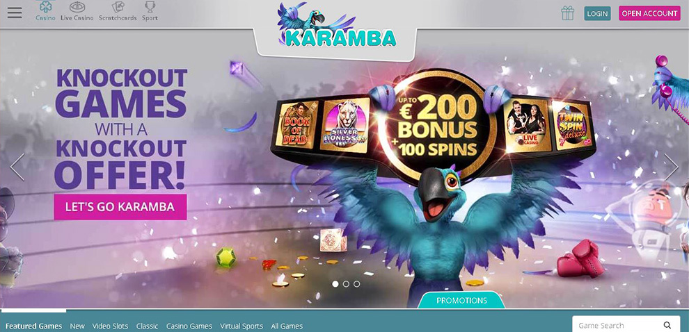 Karamba Casino Bonos