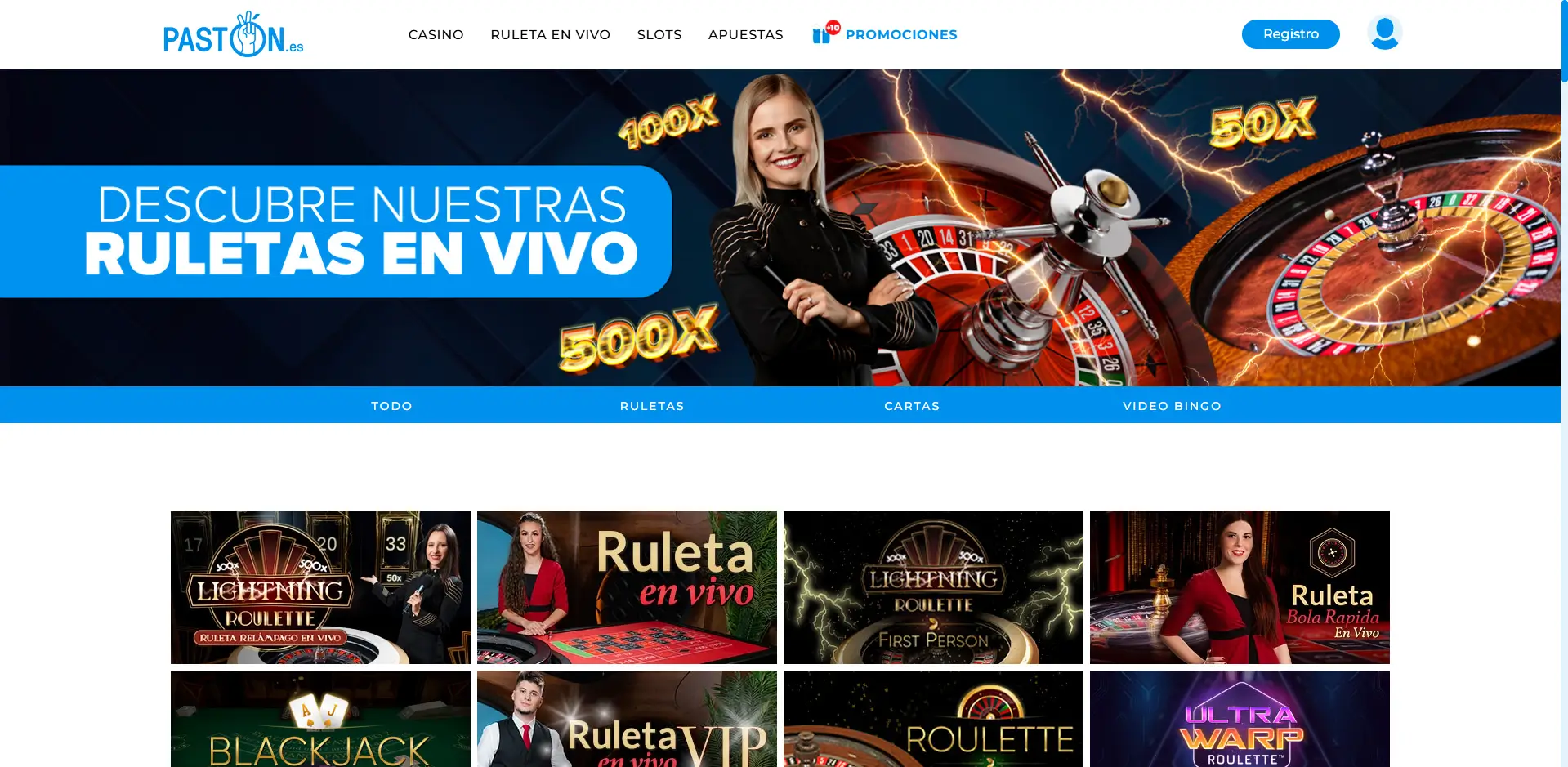 Paston juegos