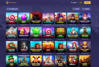 Roobet Casino Juegos