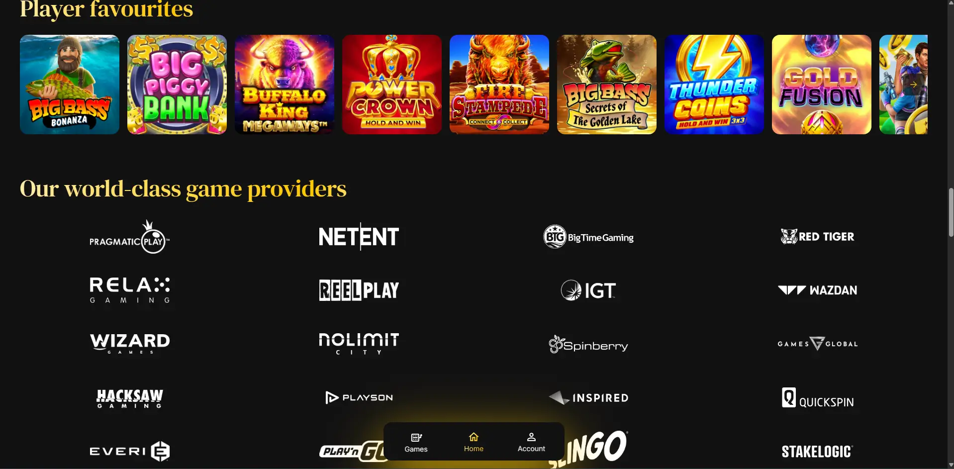 betty casino juegos