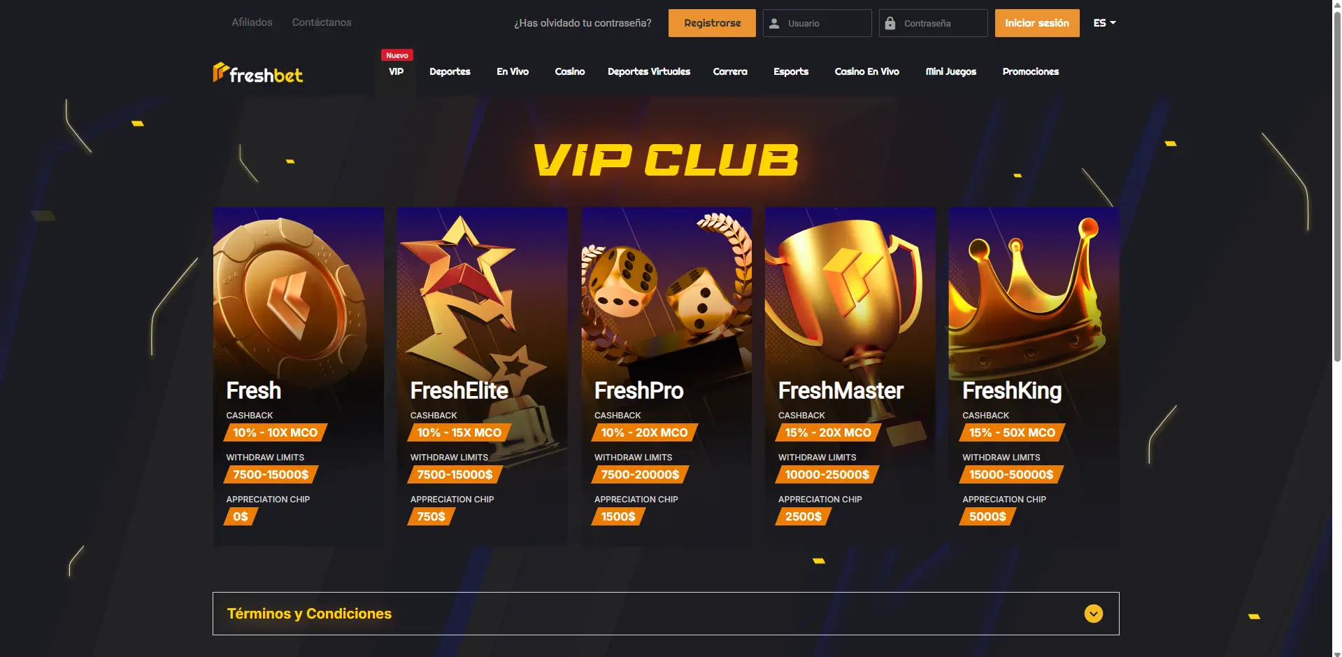 freshbet VIP